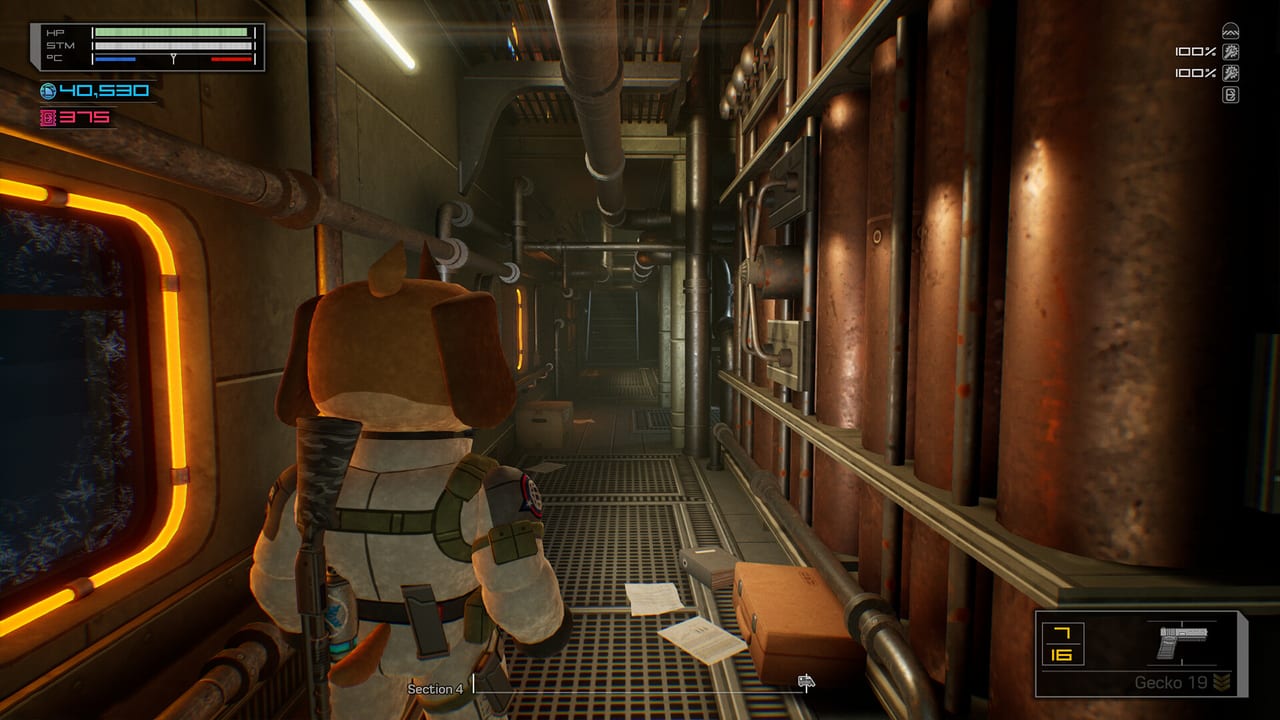 Doug Barker exploring a monster-ridden train car in Fright Train